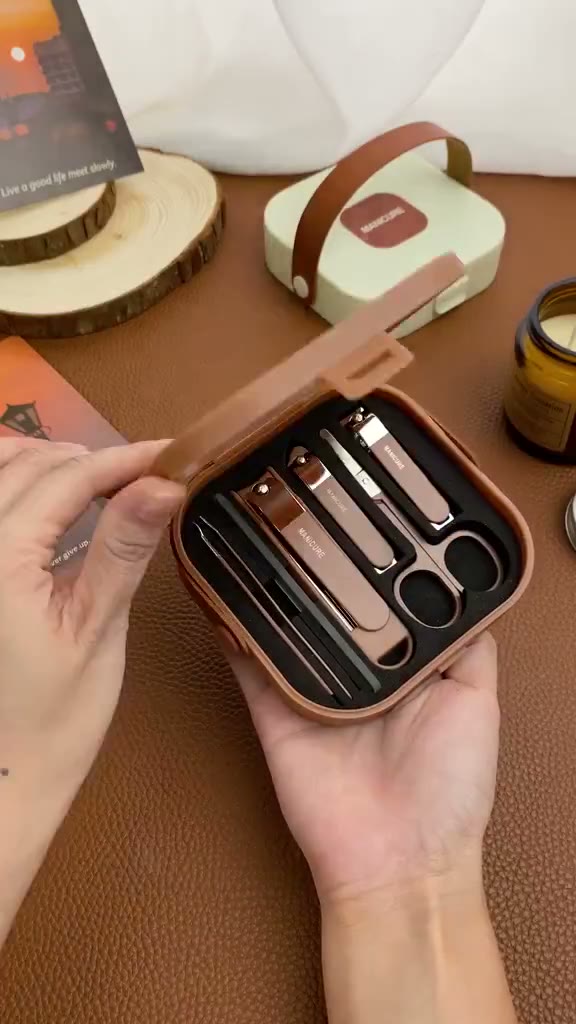Kit coupe-ongles anti-projection